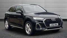 Mythos black Used 2022 Audi Q5 S-Line SUV | £30,495 (Fair price)