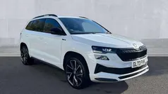White Used 2023 Skoda Karoq SportLine SUV | £24,790 (Fair price)