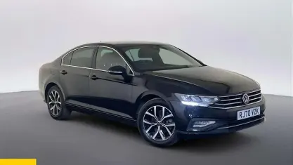 Used VW Passat SEL 150 HP (110 kW) 2021 Black Sedan