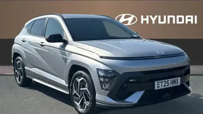 Used Hyundai Kona N Line 138 HP (101 kW) 2025 Silver SUV