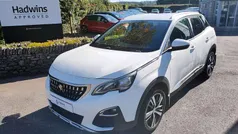 White Used 2018 Peugeot 3008 Allure SUV | £9,495 (Fair price)