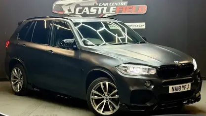 Used BMW X5 M Sport 313 HP (230 kW) 2018 Silver SUV