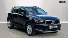 Black Used 2022 Volvo XC40 Momentum SUV | £22,796 (Fair price)
