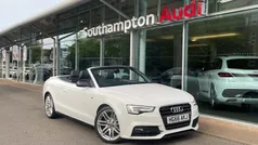 White Used 2016 Audi A5 Cabriolet S-Line Cabriolet | £13,990 (Fair price)