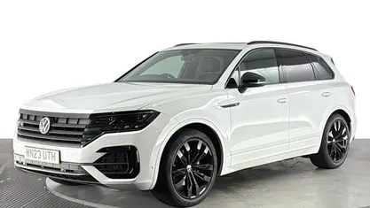 Used VW Touareg Black Edition 286 HP (210 kW) 2022 White SUV