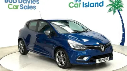 Käytetty Renault Clio IV GT-Line 90 HP (66 kW) 2019 Sininen Viistoperä