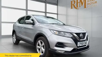 Used Nissan Qashqai Acenta Premium 116 HP (85 kW) 2018 Silver SUV