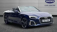Blue Used 2021 Audi A5 Cabriolet Comfort Cabriolet | £24,999 (Good price)