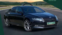Black Used 2017 Skoda Superb SportLine Hatchback | £13,246 (Fair price)