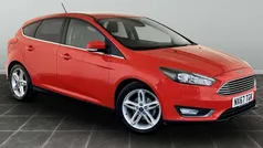 Red Used 2017 Ford Focus Titanium Hatchback | £4,295 (Good price)