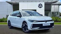 White New 2024 VW Passat R-line Estate | £39,950 (Fair price)