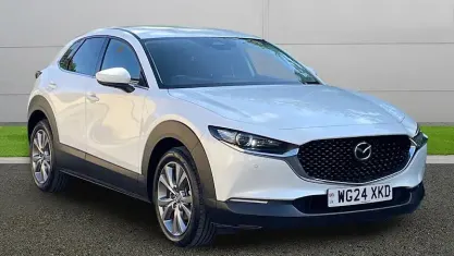 Used Mazda CX-30 Exclusive-Line 122 HP (89 kW) 2023 White SUV