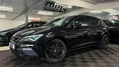 Used Seat Leon Black Edition 131 HP (96 kW) 2020 Black Hatchback