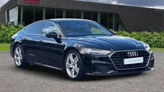 Black Used 2021 Audi A7 S-Line Hatchback | £29,766 (Fair price)
