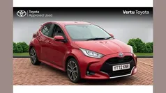 Red Used 2022 Toyota Yaris Hybrid Hatchback | £17,229 (Fair price)