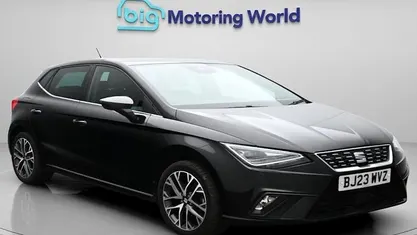 Used Seat Ibiza XCELLENCE 110 HP (80 kW) 2023 Black Hatchback