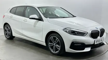Used BMW 118 Sport Line 140 HP (102 kW) 2019 White Hatchback