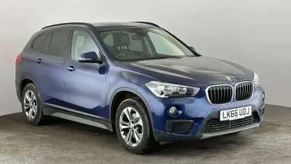 Used BMW X1 Comfort Edition 150 HP (110 kW) 2016 Blue SUV