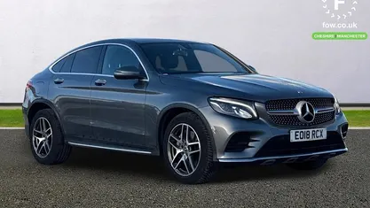 Grey Used 2018 Mercedes GLC220 Active Coupe | £21,499 (Fair price)
