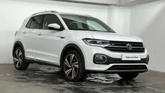 White Used 2022 VW T-Cross R-line SUV | £18,495 (Fair price)