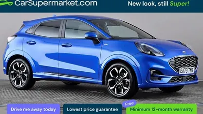 Used Ford Puma ST-Line X 125 HP (91 kW) 2023 Blue SUV