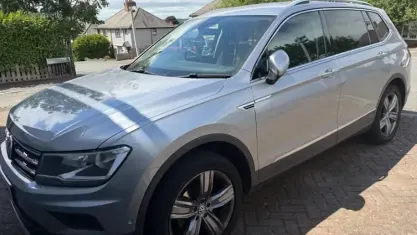 Used VW Tiguan Allspace Match 150 HP (110 kW) 2021 Silver SUV