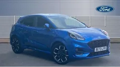 Blue Used 2023 Ford Puma ST-Line X SUV | £18,393 (Fair price)