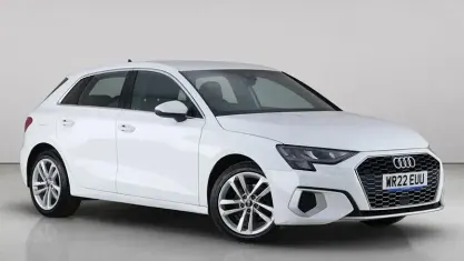Used Audi A3 Sportback Sport 110 HP (80 kW) 2022 White Hatchback