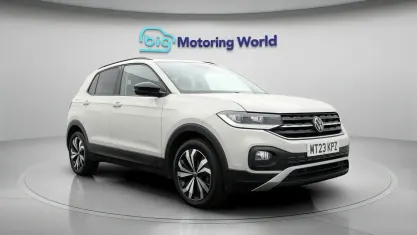 Used VW T-Cross Black Edition 110 HP (80 kW) 2023 Grey SUV