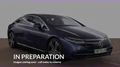 Blue Used 2022 Mercedes EQS450+ Luxury Sedan | £43,920 (Fair price)