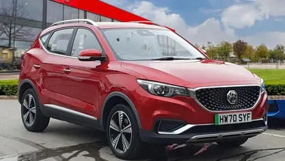 Used MG ZS Exclusive 105 kW (143 HP) 2021 Red SUV