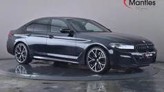 Black Used 2022 BMW 545e M Sport Sedan | £32,695 (Fair price)