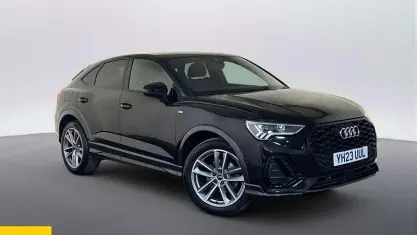 Used Audi Q3 Sportback Black Edition 150 HP (110 kW) 2023 Black SUV