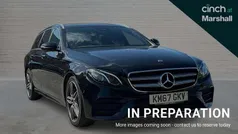 Black Used 2017 Mercedes E220 AMG Line Premium Estate | £18,992 (Fair price)
