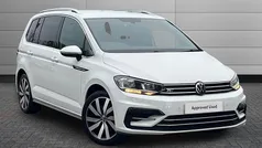 White Used 2020 VW Touran R-line MPV | £20,795 (Fair price)