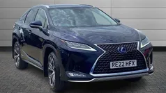 Deep blue Used 2022 Lexus RX450h SUV | £34,099 (Fair price)