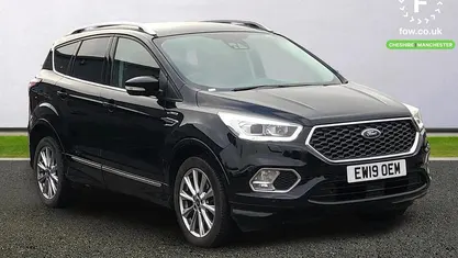 Black Used 2019 Ford Kuga Vignale SUV | £12,599 (Fair price)