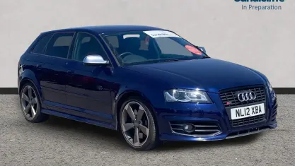Used Audi A3 Black Edition 265 HP (194 kW) 2012 Blue Hatchback