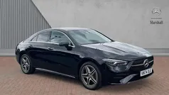 Cosmos black metallic Used 2024 Mercedes CLA250e Executive Sedan | £30,257 (Fair price)
