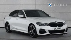 White Used 2021 BMW 330 M Sport Sedan | £24,750 (Fair price)