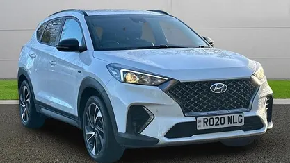 White Used 2020 Hyundai Tucson N Line SUV | £16,795 (Fair price)