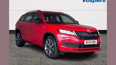 Red Used 2018 Skoda Kodiaq SportLine SUV | £21,450 (A bit pricey)