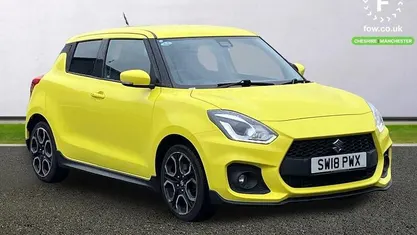 Used Suzuki Swift Sport 140 HP (102 kW) 2018 Yellow Hatchback