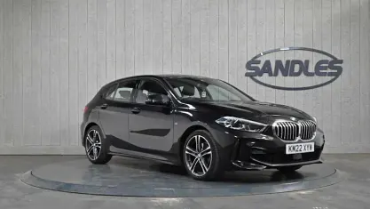 Used BMW 118 M Sport 136 HP (100 kW) 2022 Black Hatchback