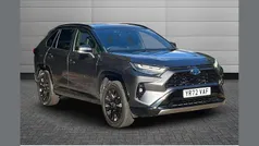 Decuma grey black Used 2022 Toyota RAV4 Hybrid SUV | £28,395 (Fair price)
