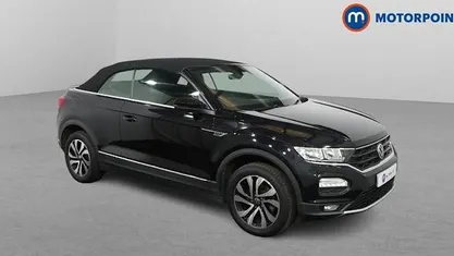 Black Used 2021 VW T-Roc Cabriolet Active Cabriolet | £17,799 (Good price)