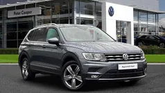 Platinum grey Used 2021 VW Tiguan Allspace Match SUV | £21,851 (Good price)