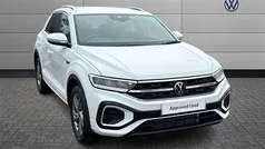 White New 2025 VW T-Roc R-line SUV | £27,600 (Fair price)