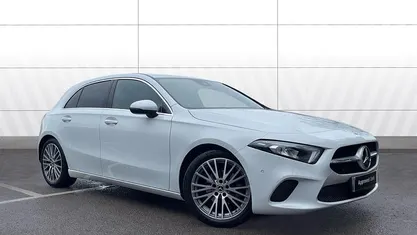 White Used 2022 Mercedes A180 Executive Hatchback | £21,086 (Fair price)