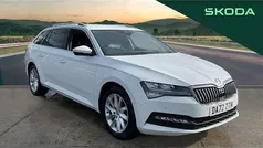 White Used 2023 Skoda Superb SE Technology Estate | £20,132 (Fair price)